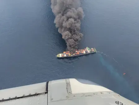 What Happened to the Singapore Cargo Ship Off Kerala?