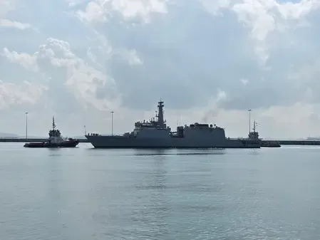 सिंगापुर के चांगी नेवल बेस से अगले मिशन पर रवाना होगा आईएनएस सुनयना