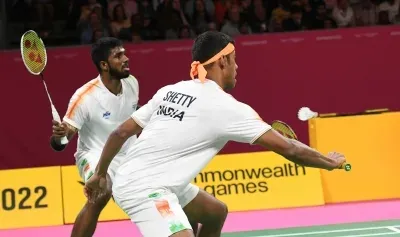 सात्विक-चिराग ने वर्ल्ड चैंपियन कोरियन जोड़ी को 21-19, 21-18 से हराया, सिंगापुर ओपन 2026 फाइनल में पहुंचे
