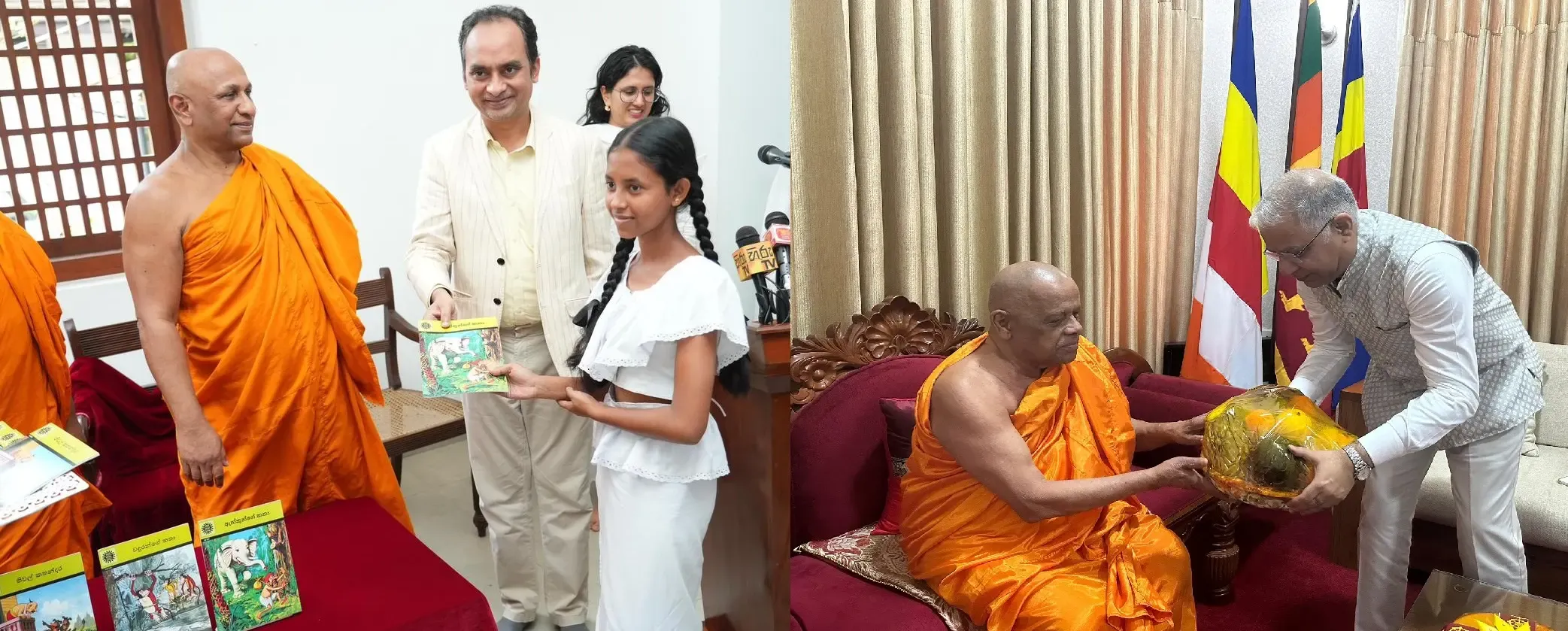 Launch of Sinhala Version of Jataka Tales in Sri Lanka