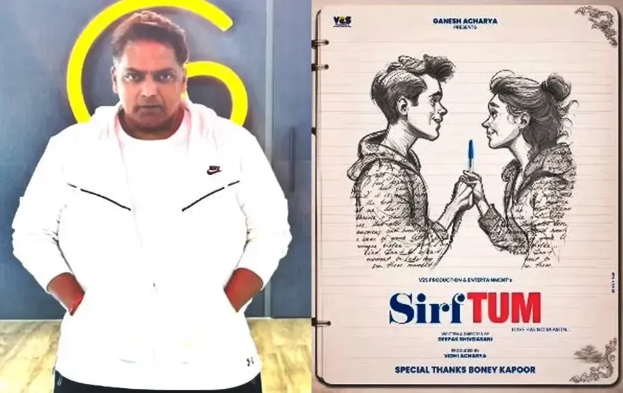 <b>"Sirf Tum"</b>: <b>Ganesh Acharya</b> Unveils His New Project; Details Inside