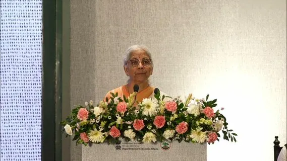 Sitharaman Addresses NE States Conference on Externally Aided Projects