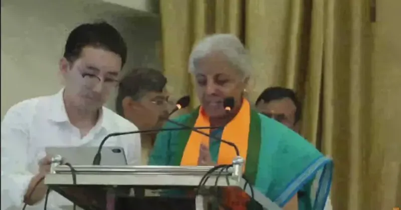 Sitharaman Addresses Viksit Bharat Event in Bengaluru