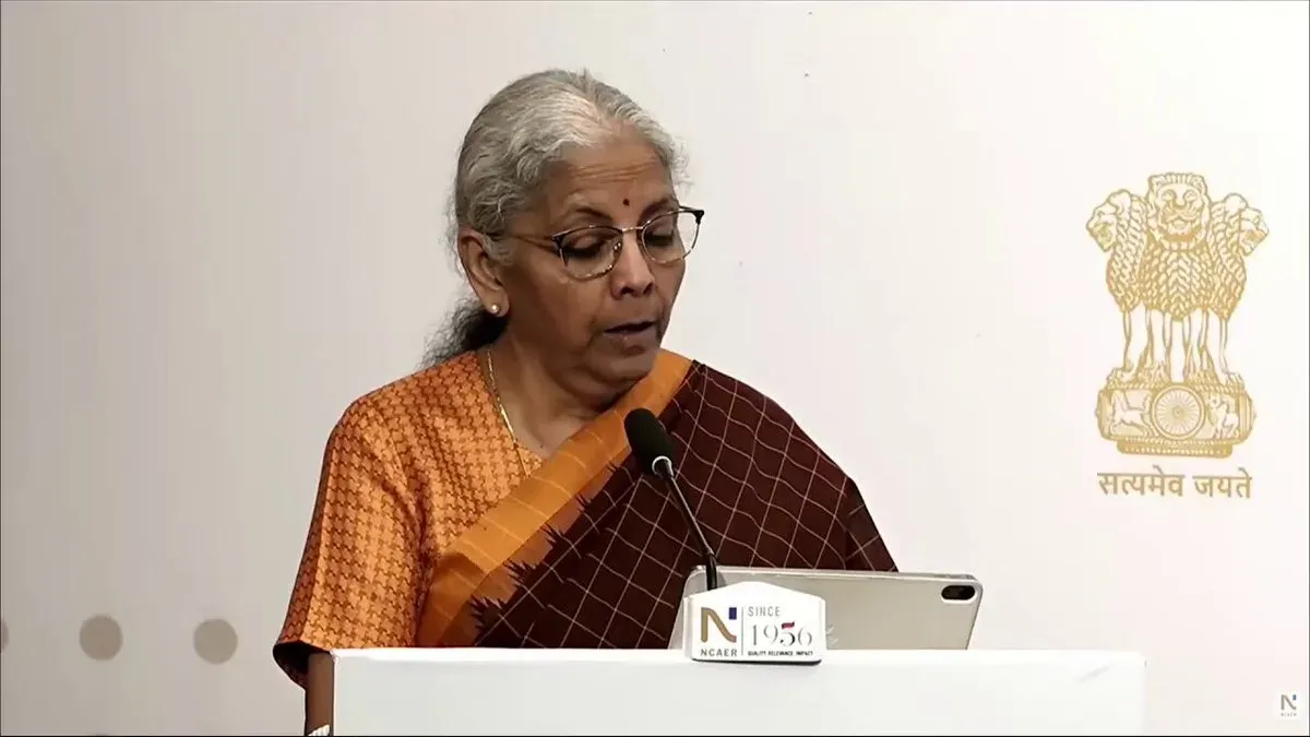 Sitharaman at CD Deshmukh Lecture: JAM, MPC, NPA Reforms