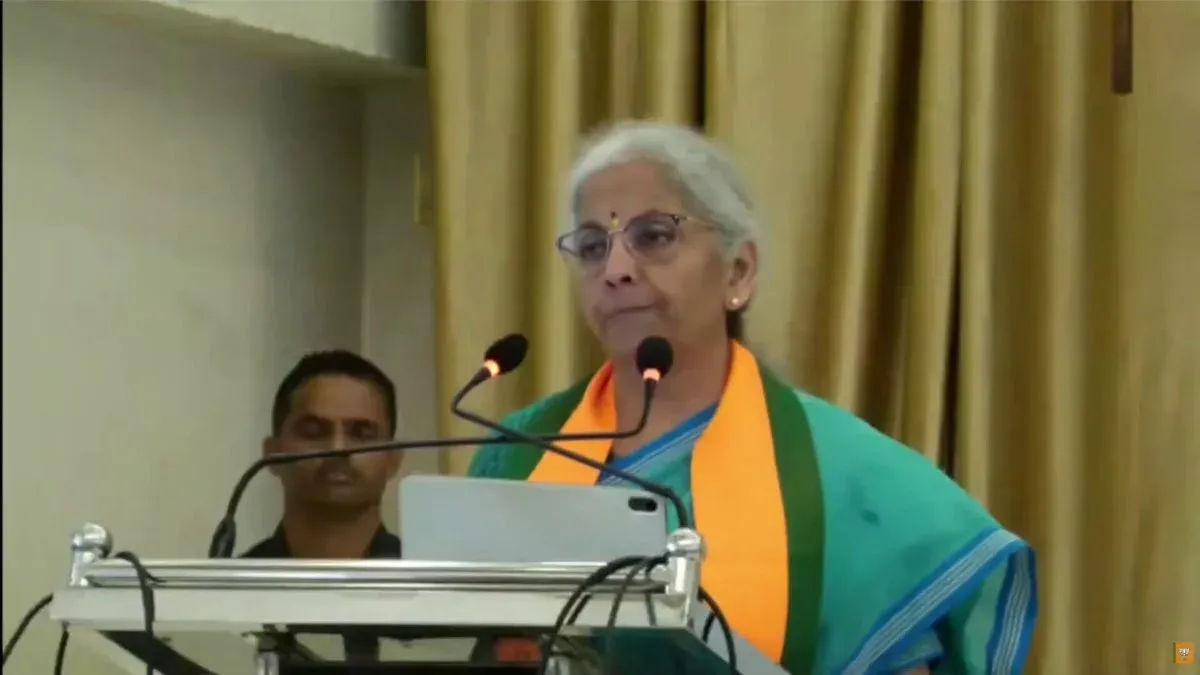 Sitharaman highlights JAM trinity, UPI and MUDRA milestones in Bengaluru