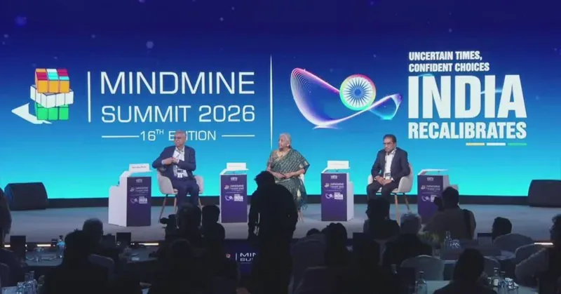 Sitharaman in Fireside Chat at Mindmine Summit 2026