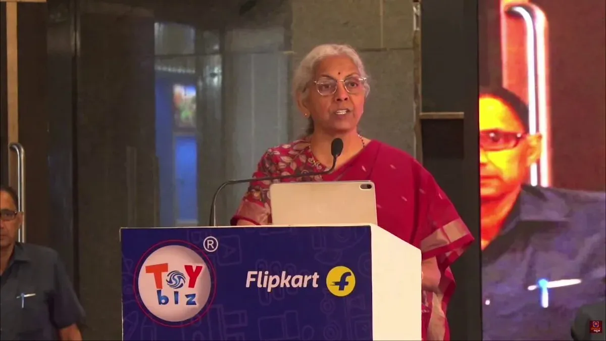 Sitharaman: India toy exports hit $186 mn, imports down 71%