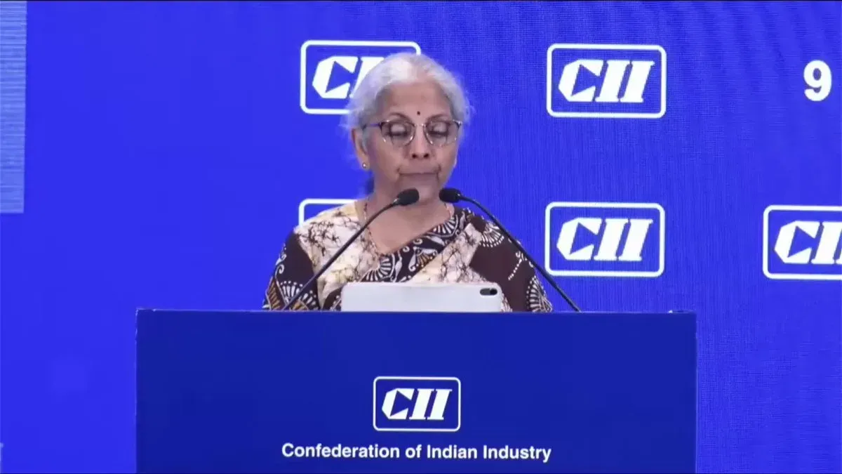 Sitharaman: India's Next Decade Defined by Global Leadership