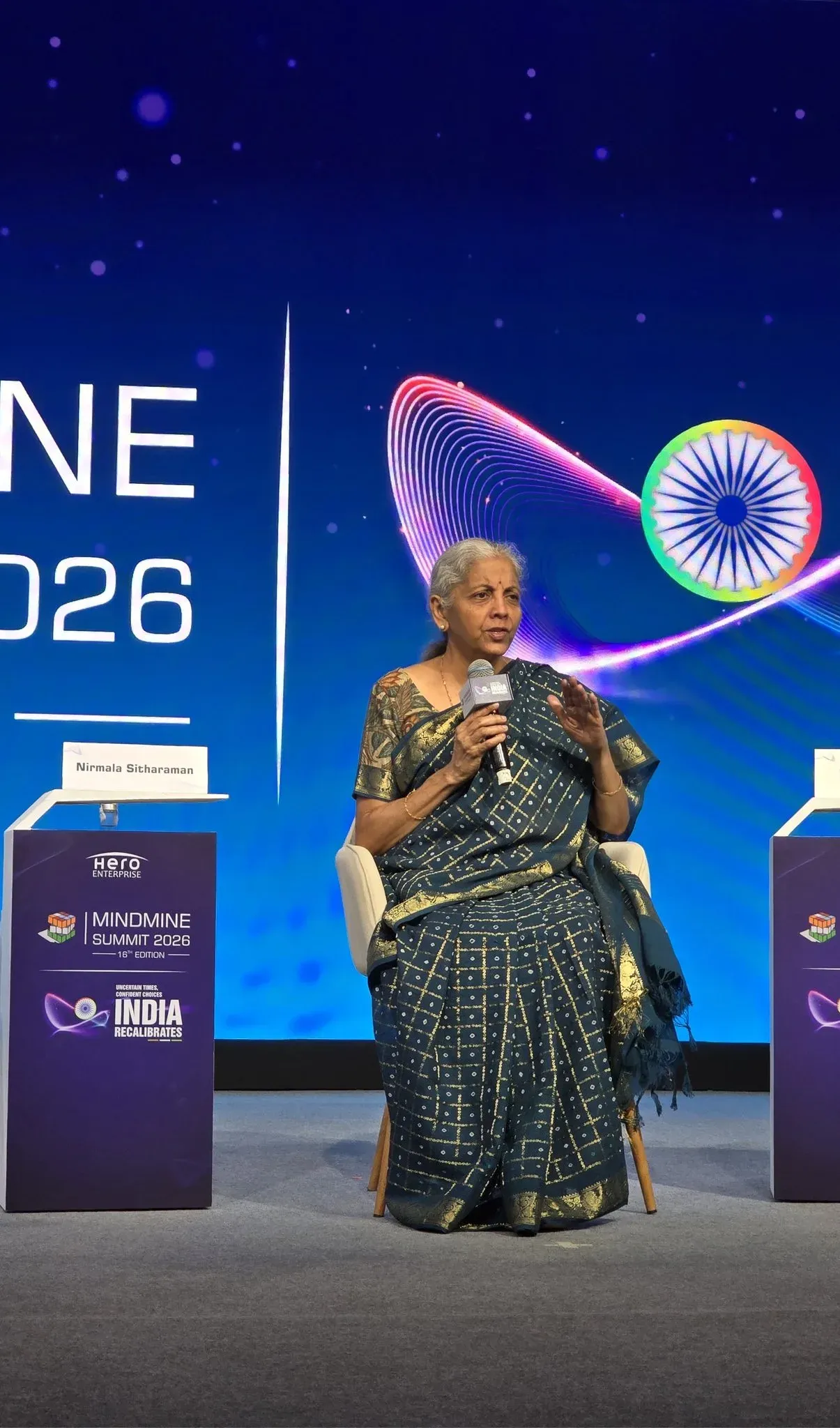 Sitharaman joins fireside chat at Mindmine Summit 2026