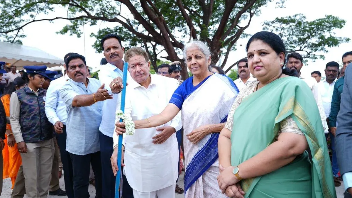 Sitharaman Shares Glimpses From Official Event
