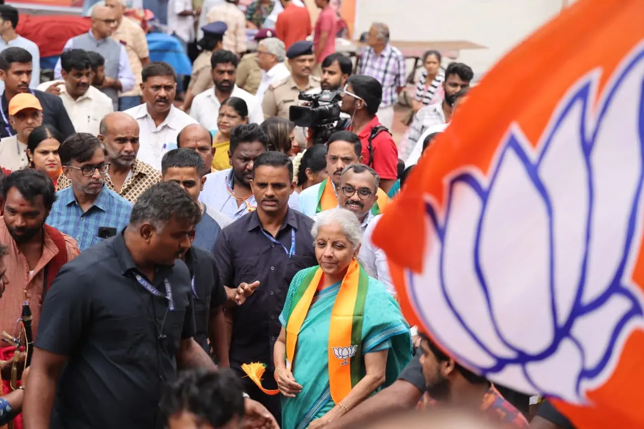 Sitharaman shares glimpses of Viksit Bharat outreach event