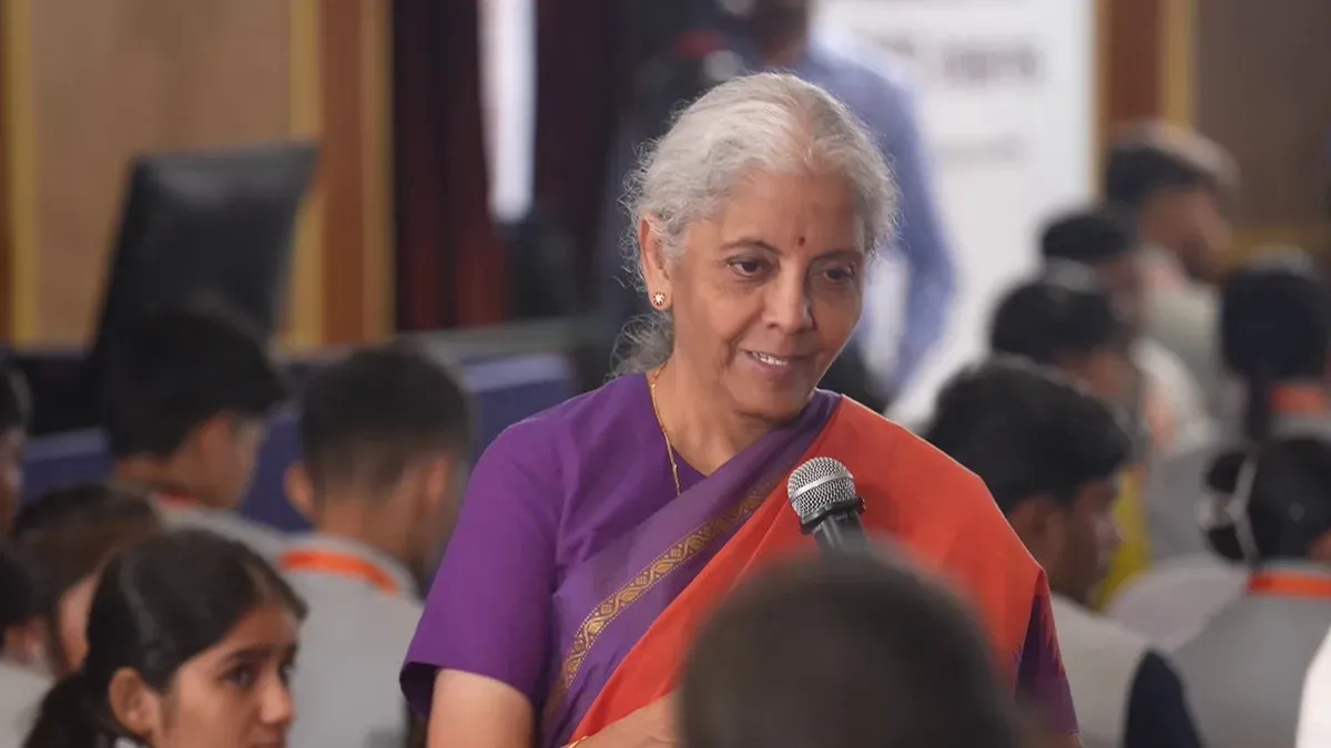 Sitharaman tells PMIS interns: internship bridges education-to-work gap