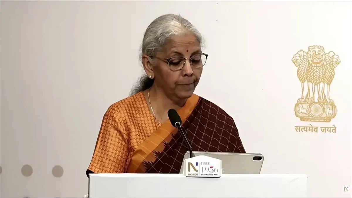 Sitharaman traces India's rise from 1991 to Vajpayee era
