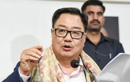 Could the Situation Have Escalated if BJP Women MPs Reacted Similarly? Rijiju Critiques Congress Over February 4 LS Ruckus