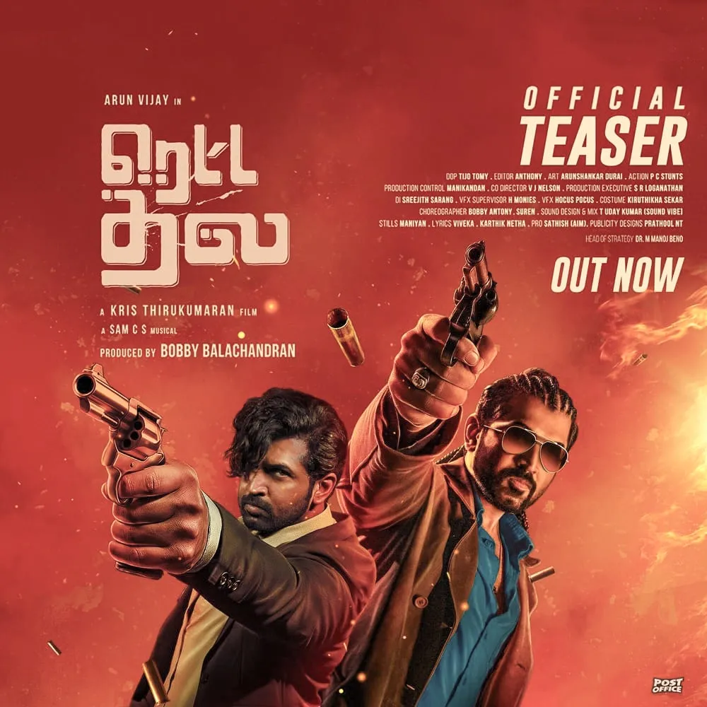 Did Sivakarthikeyan Just Release an Impactful Teaser for Arun Vijay's Retta Thala?