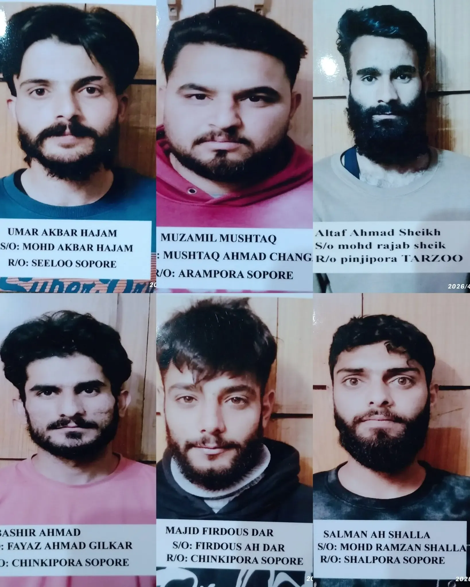 PSA Action in Sopore: 6 Held After School Harassment Protests