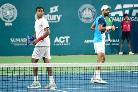SM Krishna Open: Adil Kalyanpur/Mukund Sasikumar reach men's doubles final