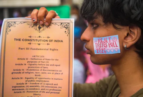 Pune: Demonstration Against the Transgender Amendment Bill