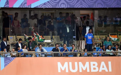 मुंबई: ICC पुरुषों का टी20 विश्व कप 2026 का सेमीफाइनल - भारत और इंग्लैंड के बीच मैच