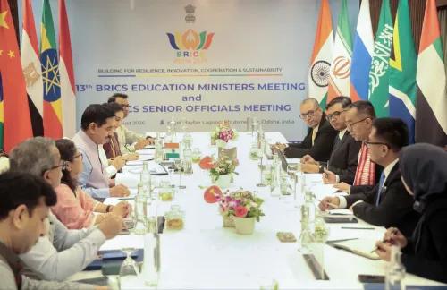 Bhubaneswar: Bilateral meetings on sidelines of BRICS Education Ministers' Meeting