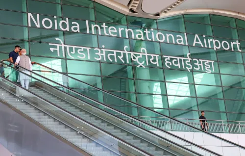 Jewar: PM Modi Inspects the Terminal of Noida International Airport