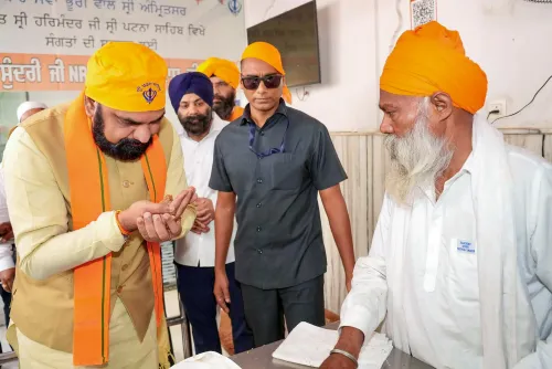 Patna: Chief Minister Choudhary Pays Homage at Takht Sri Patna Sahib