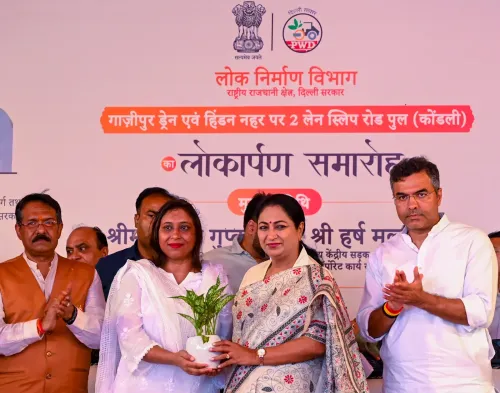 New Delhi: Slip road bridges inaugurated