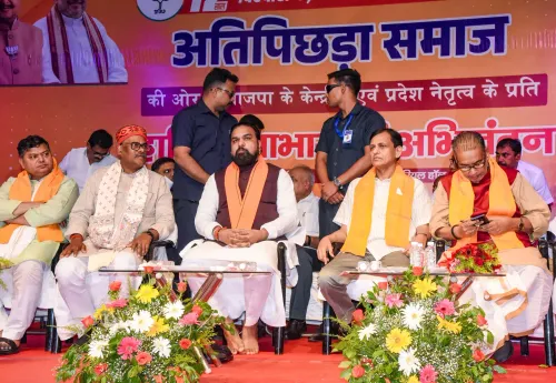 SKM हॉल में सम्राट चौधरी और नित्यानंद राय एक साथ