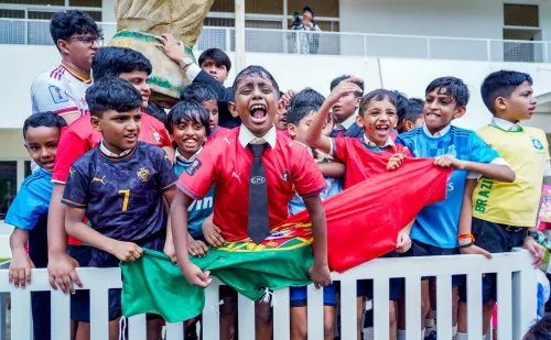 Kochi: FIFA World Cup-themed celebration at school