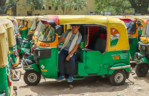 New Delhi: Taxi And Auto Drivers' Strike Disrupts Commuters