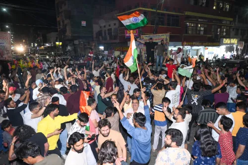 जयपुर: क्रिकेट प्रेमियों ने भारत की टी20 विश्व कप जीत का उत्सव मनाया