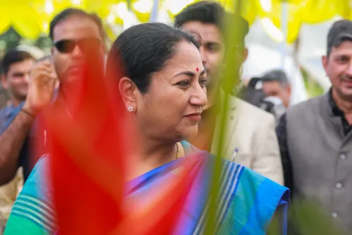 New Delhi: Delhi Chief Minister Rekha Gupta Launches the NDMC Flower Festival at Connaught Place
