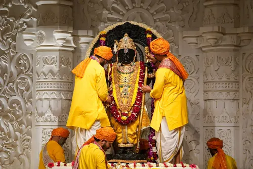 Ayodhya: Divine Abhishek Ceremony of Ram Lalla on Ram Navami