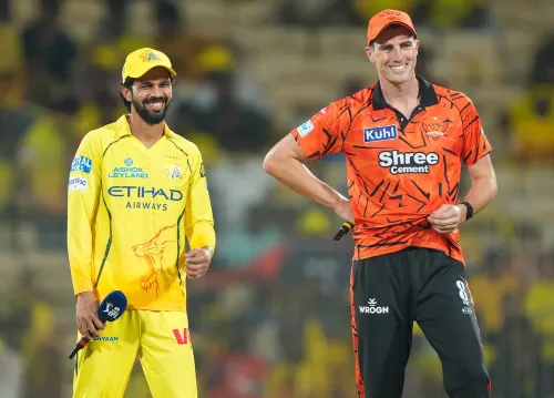 CSK कप्तान गायकवाड़ और SRH कप्तान कमिंस के बीच टॉस