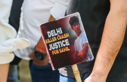 नई दिल्ली: जन्तर मंतर पर साहिल के लिए न्याय की मांग करने वाला प्रदर्शन