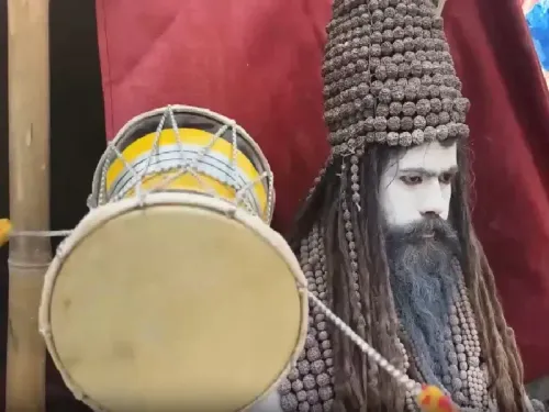 क्या 11 हजार रुद्राक्ष की माला और तन पर भस्म नागा साधु माघ मेले का केंद्र बन गए हैं?