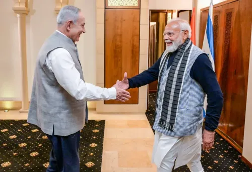 यरूशलेम: पीएम मोदी के साथ संयुक्त रात्रिभोज से पहले नेतन्याहू की मुलाकात