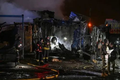 Russian Strikes Claim 12 Lives and Injure Many in Ukrainian Cities