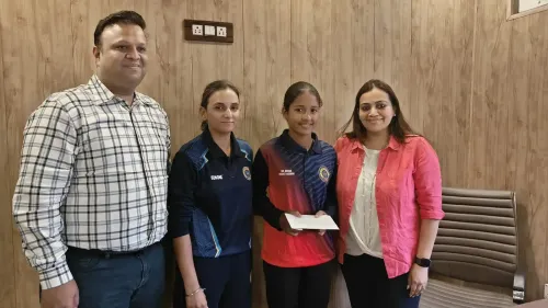 How is 12-year-old Chakshita Shining in Delhi Women’s Cricket?