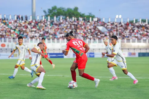 Durand Cup 2025: Mridul Doley hat-trick fires FC Raengdai past TRAU 4-3 in Imphal