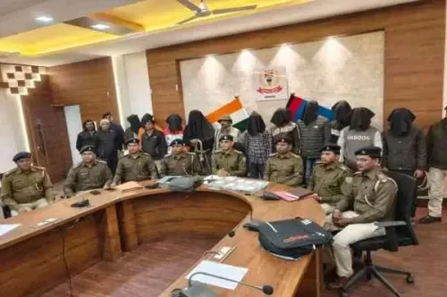 Thirteen Gang Members Arrested in Jharkhand's Ramgarh for Extortion Activities