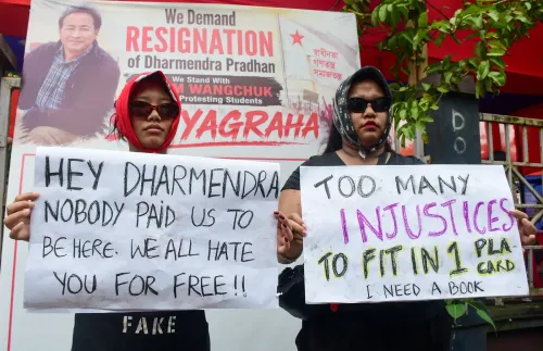 Guwahati: SFI activists protest over NEET paper leak issue