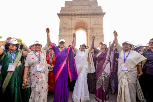 नई दिल्ली: अंतर्राष्ट्रीय महिला दिवस पर "शक्ति वॉक"