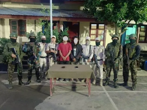 Who Were the 14 Militants and Three Arms Dealers Arrested in Manipur?