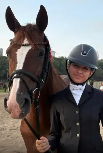 Inaara Mehta Dominates Global Rankings at 2025 FEI World Dressage Challenge