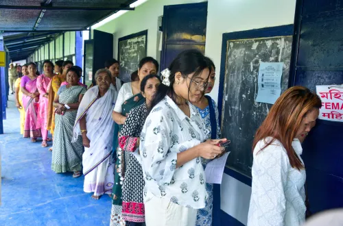 Nagaon: Polling in Progress for Assam Legislative Assembly Election