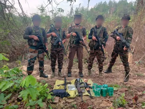 What Led to the Arrest of 16 Militants and Seizure of 17 Weapons in Manipur?