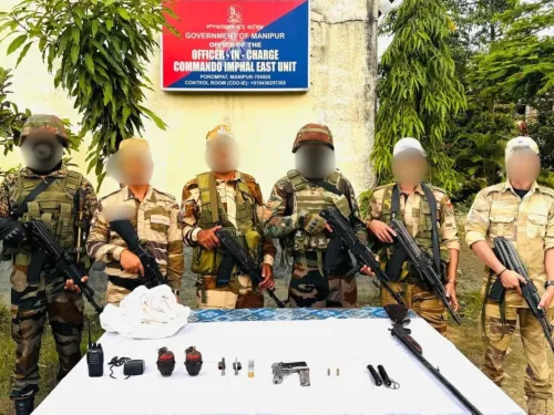 Have 16 Militants Been Arrested and 35 Arms Recovered in Manipur?