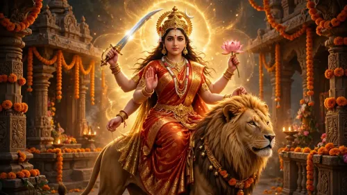 16 अक्टूबर पंचांग 2026: नवरात्र षष्ठी पर मां कात्यायनी पूजा, अभिजीत मुहूर्त सुबह 11:49 से, अमृतकाल रात 2:39 बजे