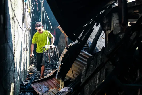 What Caused the Tragic Fire that Left One Dead in the Philippine Capital?